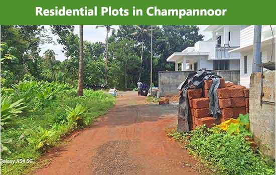 plot for sale in Champannoor, Angamaly